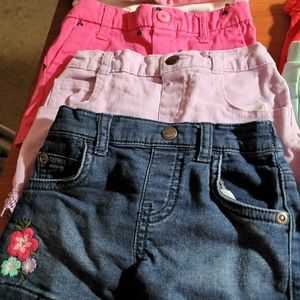 Infant girl shorts